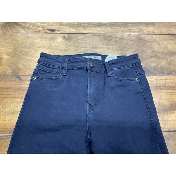 Stetson Western Jeans Womens High Rise Flare Dark Blue Size 4 Pants - Picture 5 of 13